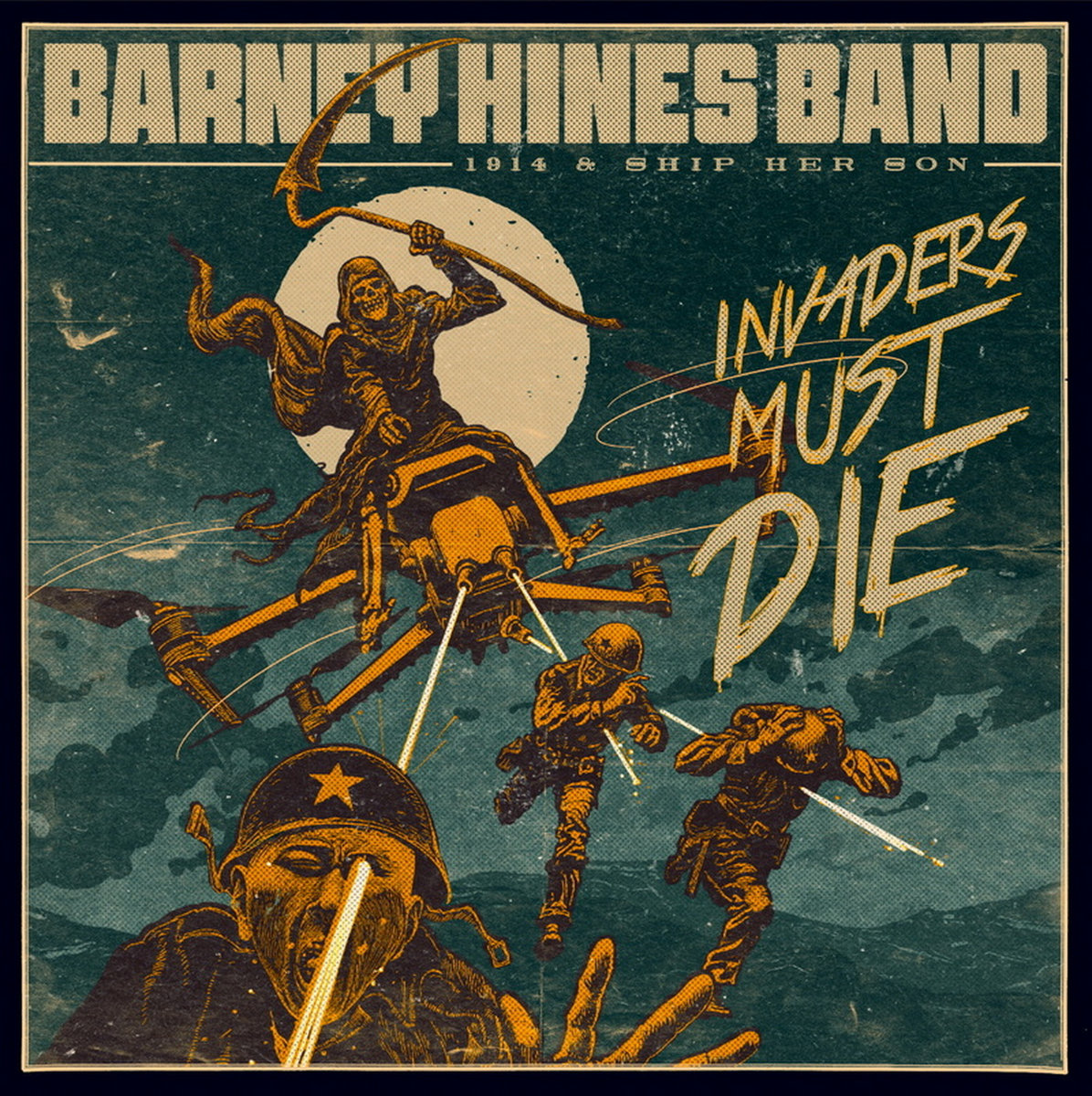 Invaders Must Die × 1914 — artwork